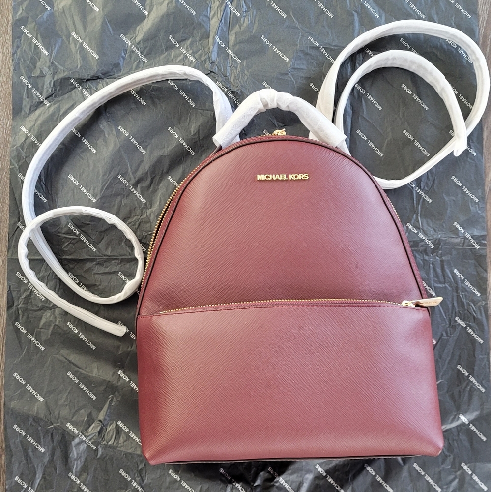 NWOT Michael Kors Burgundy Handbag